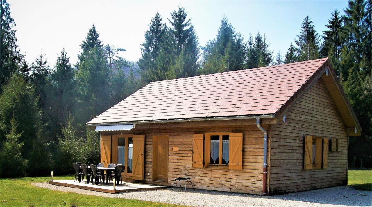Chalet De Charme Le Contemporain Ney Exterior photo