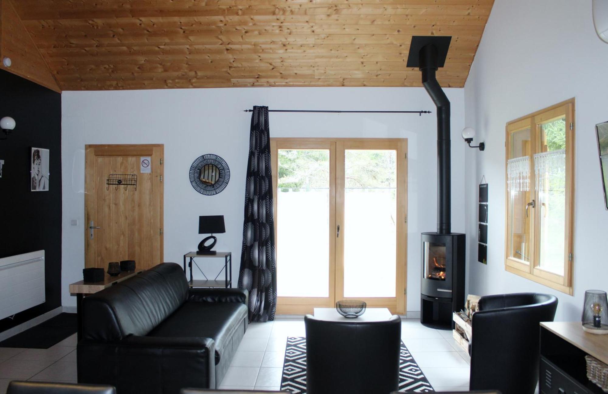 Chalet De Charme Le Contemporain Ney Exterior photo
