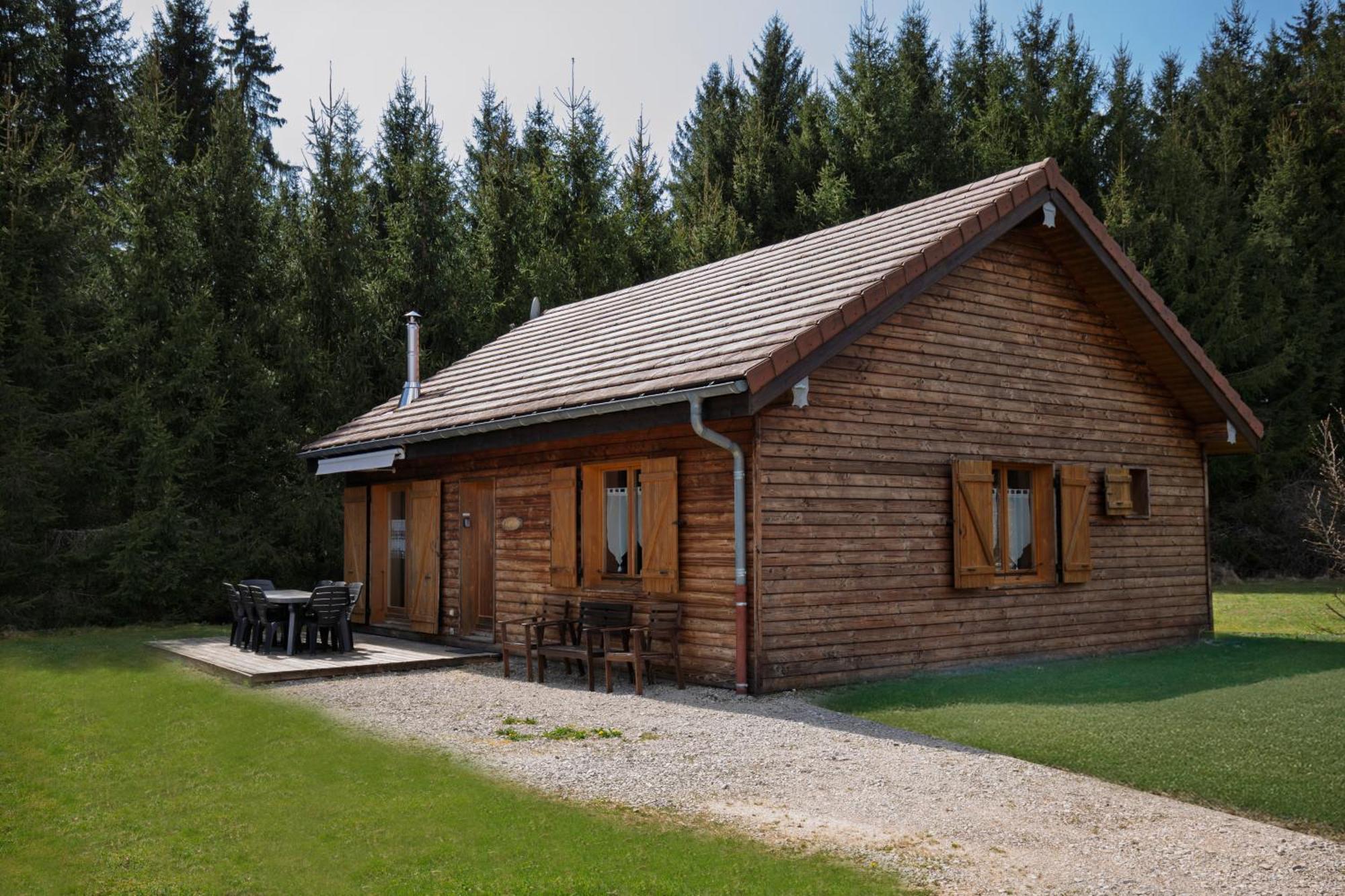 Chalet De Charme Le Contemporain Ney Exterior photo