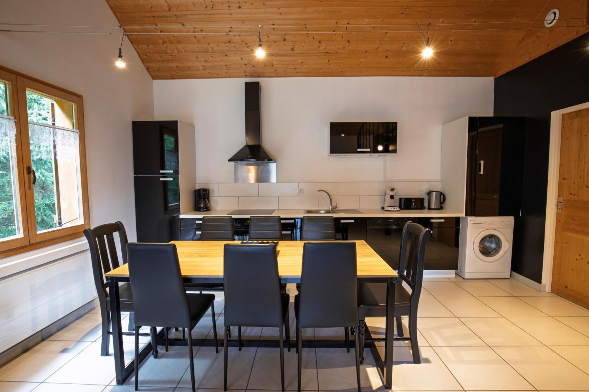 Chalet De Charme Le Contemporain Ney Exterior photo